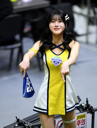 [포토] 치어리더 강명비 ‘미소 활짝’