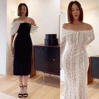 아이비, 명불허전 글래머 몸매 ‘드레스만 입었을 뿐인데’ [★SNS]