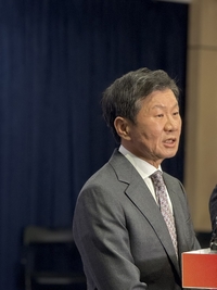 압도적 지지 속 4선 성공, 정몽규 회장 “결국 소통이 중요, 공약 철저하게 지키겠다”[SS현장]