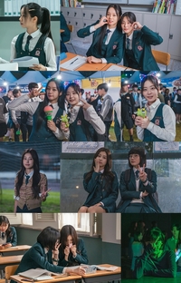 이혜리 정수빈, 애정신에 화제 모은 ‘선의의 경쟁’ 비하인드 컷