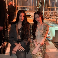 카리나·미야오 가원, 고양이상 미녀의 정석 ‘시크X러블리’ [★SNS]