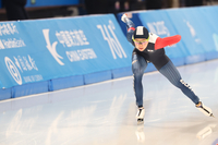 김민선, 6차 월드컵 500ｍ 1차 레이스 은메달…시즌 두 번째 입상