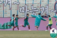 ‘주민규 선제 결승골’ 대전, 수원FC 꺾고 시즌 2승 수확