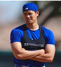 오타니가 입은 ‘스포브라(?)’…정체가 뭐야~