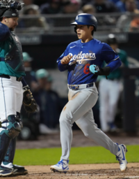 교체출전 김혜성, 기회는 잡았지만…개막엔트리 향한 ‘막판 사투’