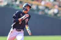 ‘두산 새 얼굴’ 김민석, 시범경기 맹활약…新 1번타자로 자리 잡을까