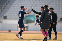 ‘첫’ 선발 경기서 ‘데뷔포’ 가동…서울 이랜드 이탈로 “뛸 기회 주어진다면 득점할 자신 있다”[현장인터뷰]