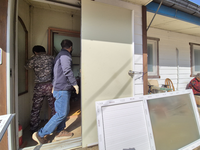 평창읍 봄.봄.지원단, 취약계층 집수리 봉사활동 시작