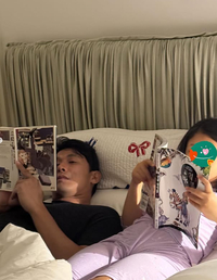 “흐뭇한 부녀지간”... 백지영, 남편 정석원과 딸의 귀여운 독서 모습 공유