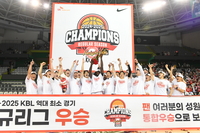 SK, DB 꺾고 정규리그 ‘우승’…최소 경기 우승 신기록 썼다