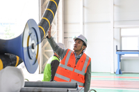 김진태 지사, 아시아 최대 172m 타워 동해LS전선 방문