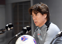 [포토]홍명보 감독, 오만전 승리를!