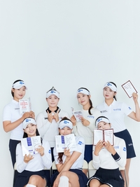 “최고 경기력·팬 서비스 약속해요” 의리의 두산건설 We’ve 골프단 7인, 시즌 향한 다부진 각오