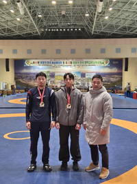 강원체육회 레슬링팀, ‘제43회 회장기 전국레슬링대회’ 금 2개획득 쾌거!