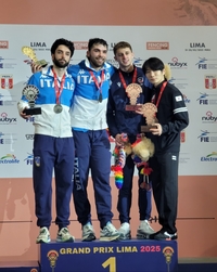 펜싱 남바 플뢰레 이광현, 7년 만의 국제 대회 입상 쾌거…국제그랑프리 3위 등극