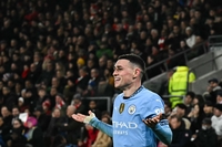 투헬의 공개 ‘저격’에 계속되는 ‘부진’…폼 떨어지고 ‘체중’도 빠진 포든, 맨시티 동료도 걱정 또 걱정