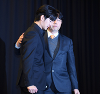 [포토] 기자회견장 퇴장하는 김수현