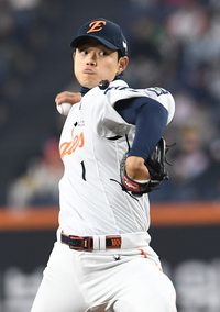 [포토]롯데전 선발 등판한 한화 문동주