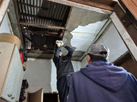 평창읍 봄.봄.지원단, 열악한 주거환경 집수리 지원