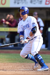 “죽을 뻔했다더라, 이제 괜찮아” 강민호 ‘5번 포수’ 선발 복귀…삼성 ‘풀 전력’으로 간다 [SS광주in]