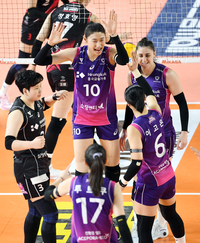 [포토]흥국생명 김연경, 우승 가자!