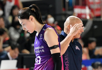 [포토]흥국생명 김연경, 끝냈어야 하는데...