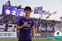 ‘환상적인 발리슛’으로 1부 ‘첫 골’ 최규현 “무대가 다를 뿐, 더 적응하면 안양 플레이 나온다”[현장인터뷰]