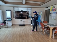 홍천군, 경로당 209개소 대상 상반기 방역 서비스 추진