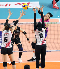 [포토]흥국생명 김연경, 우승을 향해!