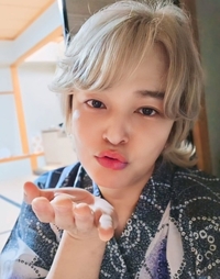 두번의 음주운전후 日활동하는 김정훈, 시즈오카 근황공개…금발+유카타