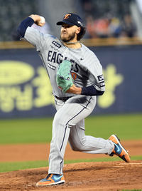 [포토]한화 폰세, 두산전 선발 등판