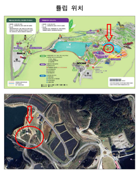 동해 무릉별유천지, 튤립꽃밭 개화 맞아 봄 정취 물씬