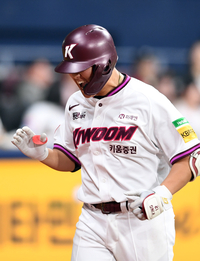 [포토]포효하는 키움 김건희