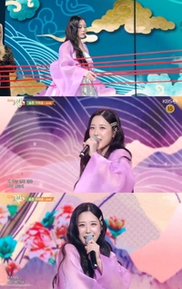 미스트롯3’ TOP10 윤서령, ‘슬픈 가야금’ 튕기며 화려한 끈 퍼포먼스