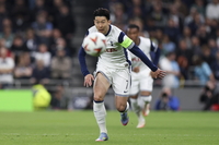 ‘손흥민 80분’ 토트넘, 홈에서 유로파리그 8강 1차전 프랑크푸르트와 1-1 무승부