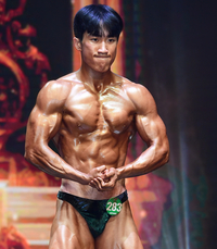 [포토] WNGP 고양 클래식 보디빌딩 그랑프리 신민섭, 근육 좀 보소!