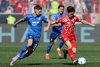 이재성 풀타임 뛰었지만…호페하임에 일격 당한 마인츠, 4위 자리 내주고 UCL 진출도 ‘무산’ 위기