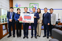 속초시 시설관리공단, 영남지역 산불피해 복구 성금 300만 원 기탁