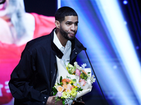 [포토] 레오, 20주년 최고의 아웃사이드히터로 선정