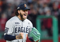 [포토]포효하는 한화의 에이스 폰세