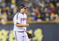 [포토] 장현식 ‘승리 지켰어’