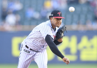 [포토] 에르난데스 ‘승리를 위한 역투’