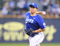 [포토] 최원태 ‘승리를 위하여’