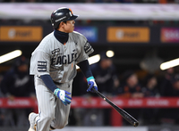 [포토]한화 노시환, 또 홈런!