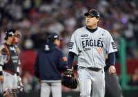 [포토]한화 류현진, SSG전 5 ⅓이닝 6피안타 2실점