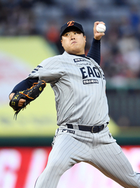 [포토]한화 류현진, SSG전 선발 등판