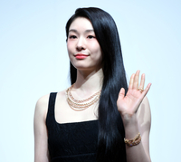 [포토] 김연아 ‘잔잔한 미소’
