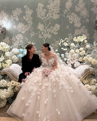 신지, 에일리·김종민 의리 둘 다 지켰다 ‘결혼식 두 탕 인증’