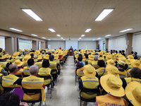 홍천군의회, 2025 노인일자리 및 사회활동지원사업 발대식 참석