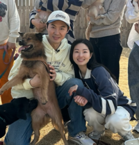 류이서, ‘♥전진’과 함께 입양 축하 파티 “다 행복하자”